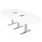 Skutchi Designs 45 in W, 96 in L, 29 in H, Engineered Wood Top, White HAR-RAC-46X92-T-ELEC-XD09 - alternate 1